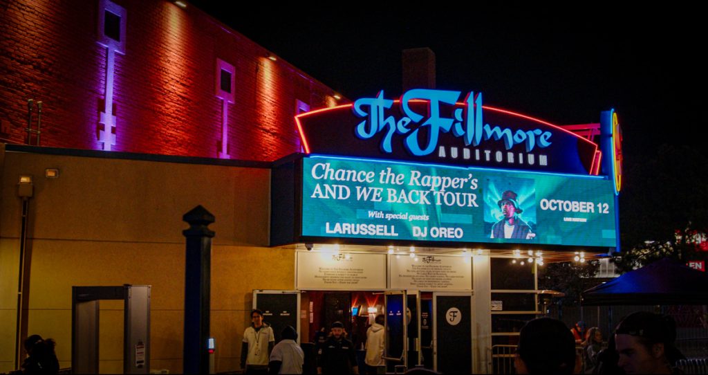 Chance The Rapper at The Fillmore in Denver